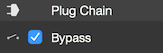 Fluctus Plug Chain Bypass