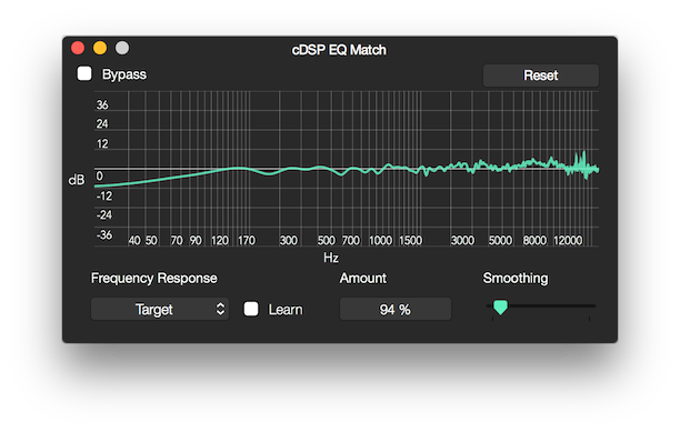 cDSP Linear-Phase Match EQ