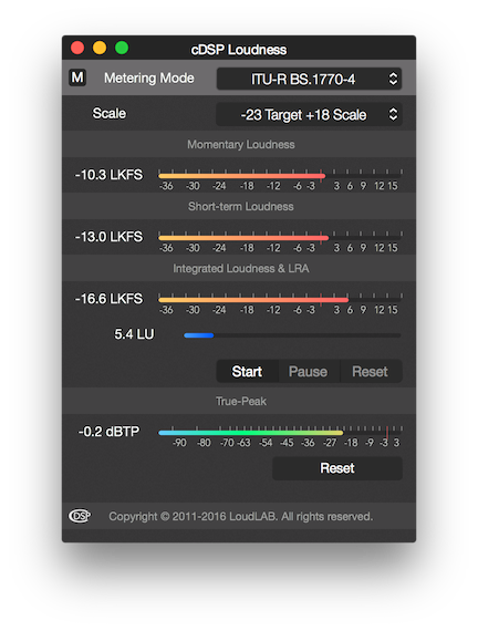 cDSP Loudness