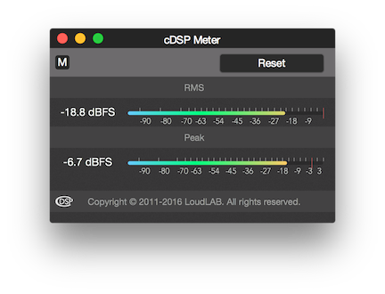 cDSP Meter