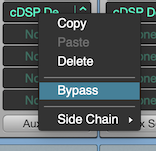 SoundDesk Insert Options